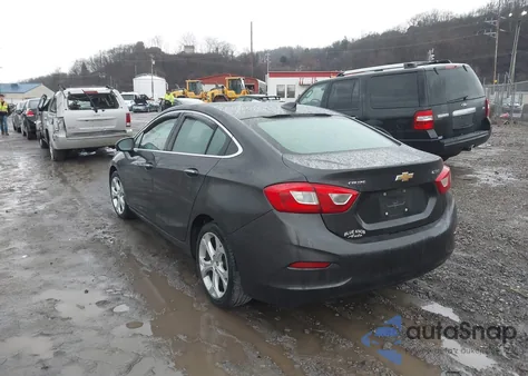 2017 Chevrolet Cruze Premier Auto из США, поврежденный, VIN 1G1BF5SM2H7266703